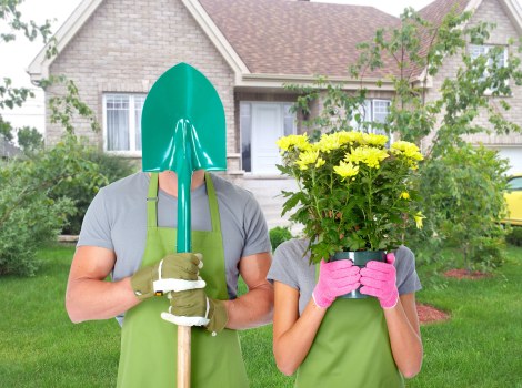 Satisfied team member demonstrating environmental cleaning methods